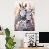 Poster de la licorne (Bureau à domicile)