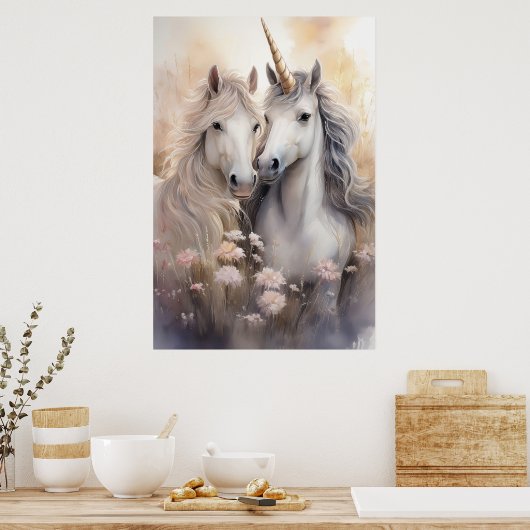 Poster de la licorne (Cuisine)
