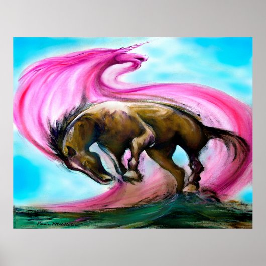 Poster de la licorne (Devant)