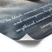 Poster de la licorne (Coin)