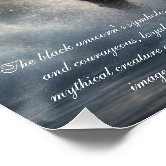 Poster de la licorne (Coin)