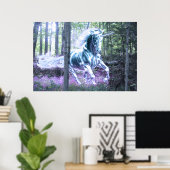 Poster de la licorne (Bureau à domicile)