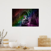 Poster de la licorne arc-en-ciel (Cuisine)