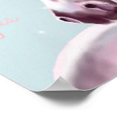 Poster de la licorne avec étincelle et citation (Coin)