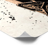 Poster de la licorne noire (Coin)