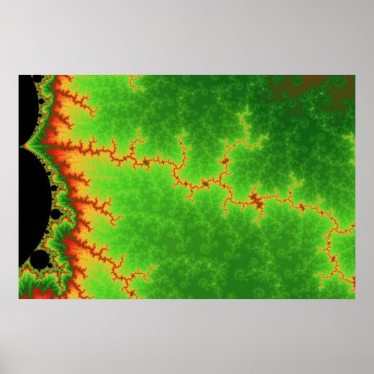 Poster de la ligne de faille verte (Devant)