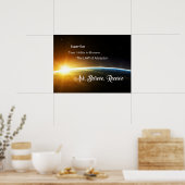 Poster de la loi d'attraction (Cuisine)