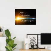 Poster de la loi d'attraction (Bureau à domicile)