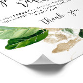 Poster de la lotte feuille de palme tropicale (Coin)