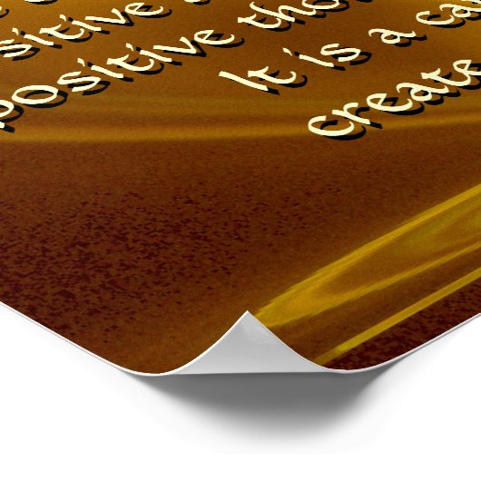 Poster de la luciole fractée avec citation (Coin)