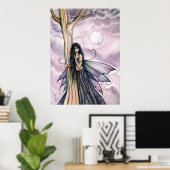 Poster de la Luna Moon Fairy Imprimer par Molly Ha (Bureau à domicile)