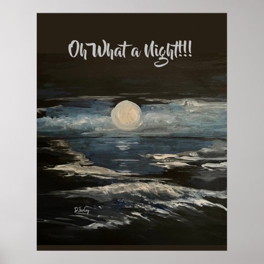 Poster de la Lune bleue (Devant)