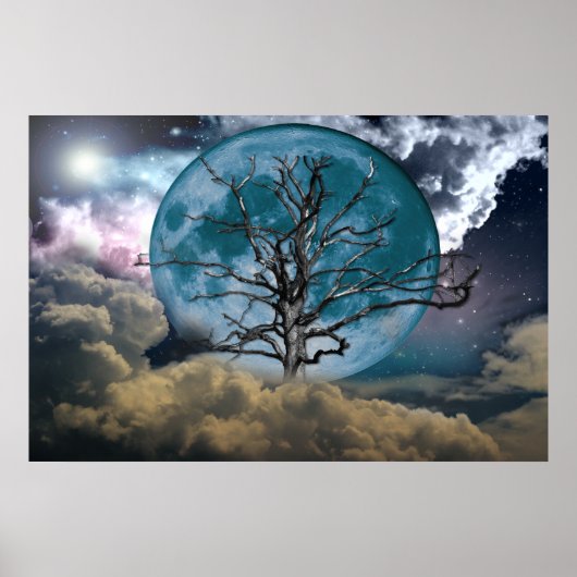 Poster de la Lune bleue (Devant)