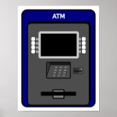 Poster de la machine ATM (Devant)