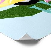 Poster de la maison de Camper Jaune (Coin)