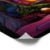 Poster de la maison de pain d'épices (Coin)