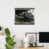 Poster de la maison de sorcières Salem (Bureau à domicile)