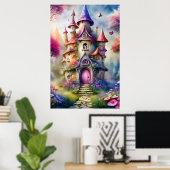 Poster de la Maison des champignons Imaginaires (Bureau à domicile)