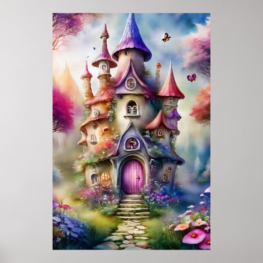 Poster de la Maison des champignons Imaginaires (Devant)