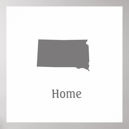 Poster de la maison du Dakota du Sud (Devant)