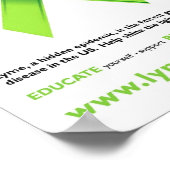 Poster de la maladie de Lyme (Coin)