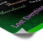 Poster de la maladie de Lyme sur la politique de L (Coin)