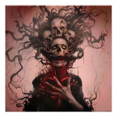 Poster de la malédiction de la conscience (Devant)