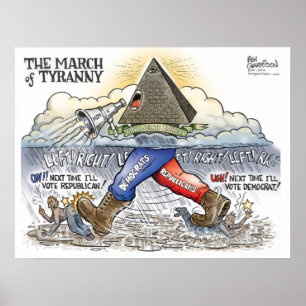 Poster de la Marche de la tyrannie
