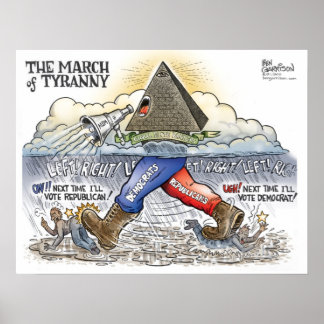 Poster de la Marche de la tyrannie