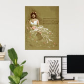 Poster de la mariée vintage (Bureau à domicile)