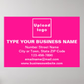 Poster de la marque commerciale sur le rectangle r (Devant)