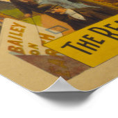 Poster de la ménagerie de la Jungle à Olympia Circ (Coin)