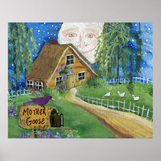 Poster de la mère Goose pour enfants (Devant)