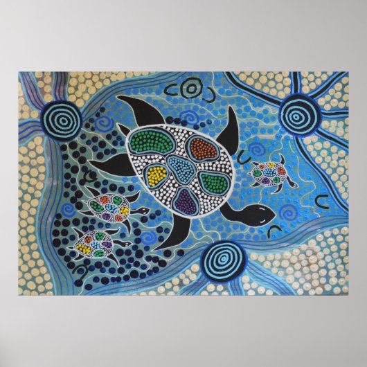 Poster de la mère tortue (Devant)