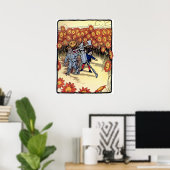 Poster de la merveilleuse Terre d'Oz (Bureau à domicile)