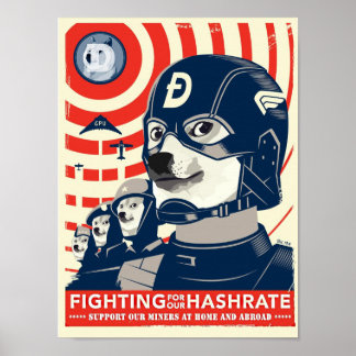Poster de la mine Dogecoin
