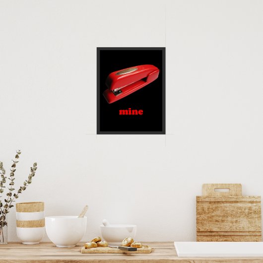 Poster de la mine Stapler (Cuisine)