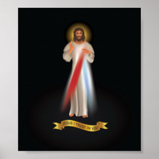 Poster de la miséricorde divine