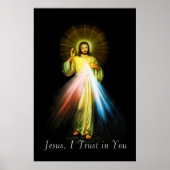 Poster de la Miséricorde divine Jésus (Devant)