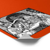 Poster de la mode Moyen Age (Coin)