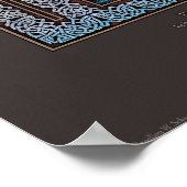 Poster de la mort de Cuchulainn (14x18") (Coin)