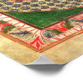 Poster De la morue. 1948 Christ en Majesté (Coin)