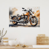 Poster de la moto (Cuisine)