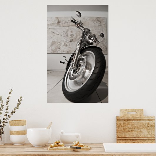 Poster de la moto (Cuisine)
