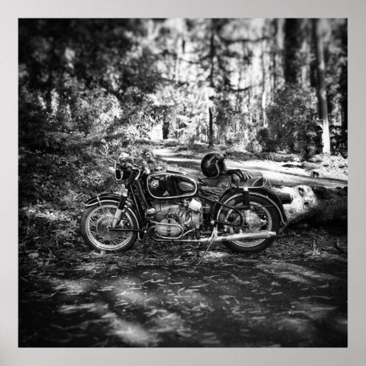 Poster de la moto BMW (Devant)