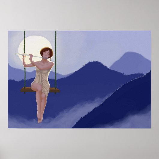 Poster de la musique dans les mains (Devant)