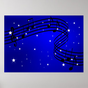 Poster de la musique de nuit