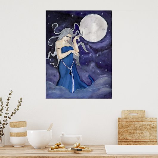 Poster de la naissance d'une étoile (Cuisine)