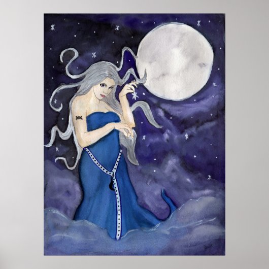 Poster de la naissance d'une étoile (Devant)