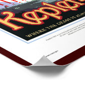 Poster de la NASA Future Travel Sci Fi - Kepler 18 (Coin)